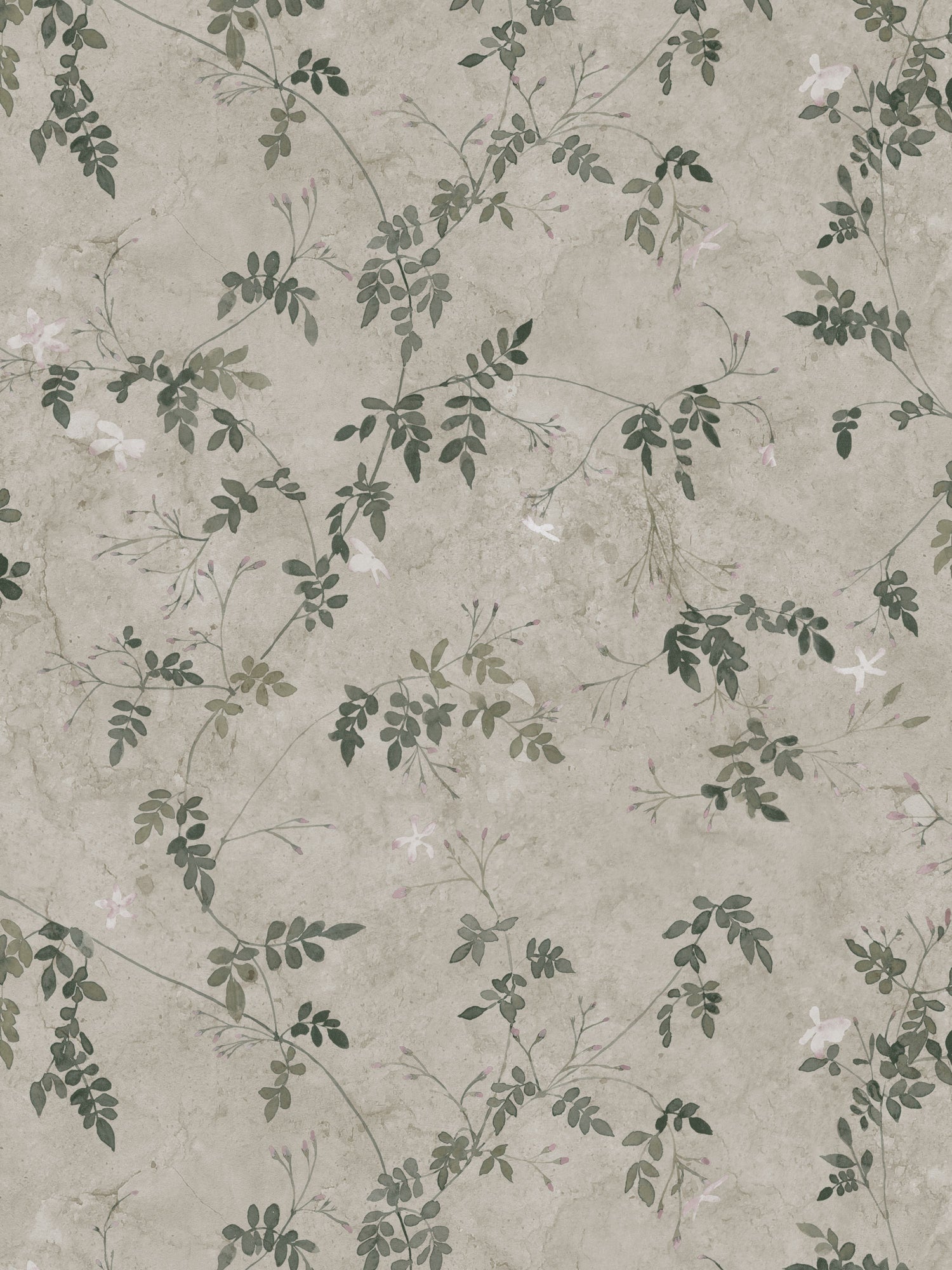 Irene wallpaper in olive green color - pattern number WSB 001210111 - by Scalamandre in the  collection