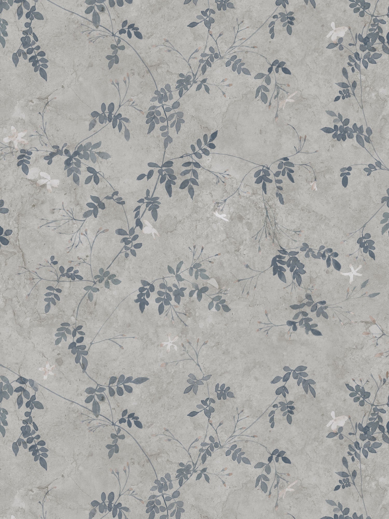 Irene wallpaper in indigo blue color - pattern number WSB 001310111 - by Scalamandre in the  collection