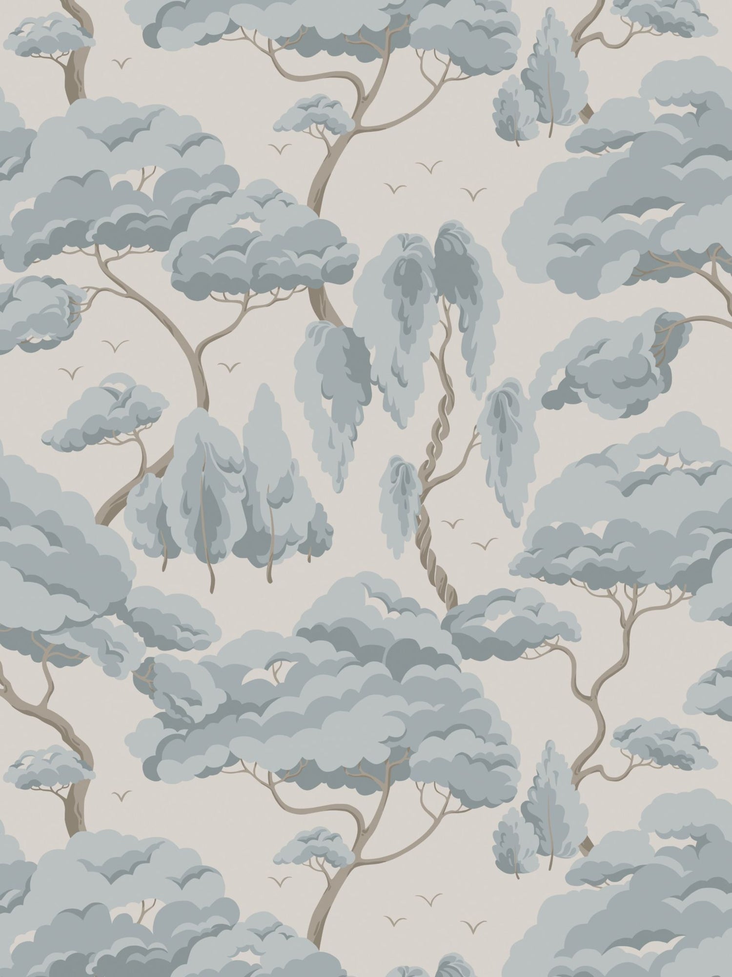 Kristoffer fabric in misty blue color - pattern number WSB 002510123 - by Scalamandre in the  collection