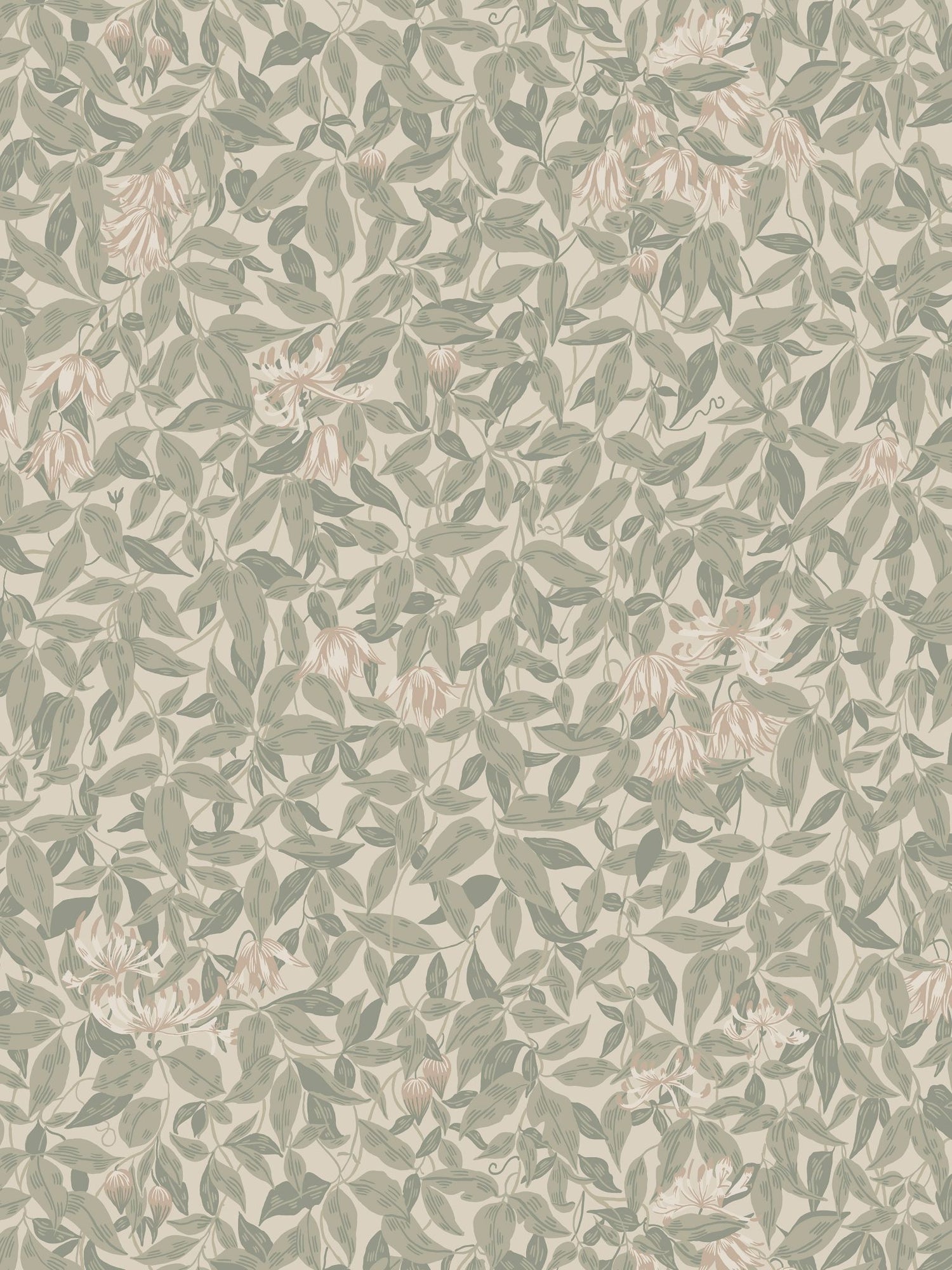 Linnea fabric in garden green color - pattern number WSB 00380838 - by Scalamandre in the  collection
