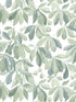 Kersti wallpaper in spring green color - pattern number WSB 00441014 - by Scalamandre in the  collection