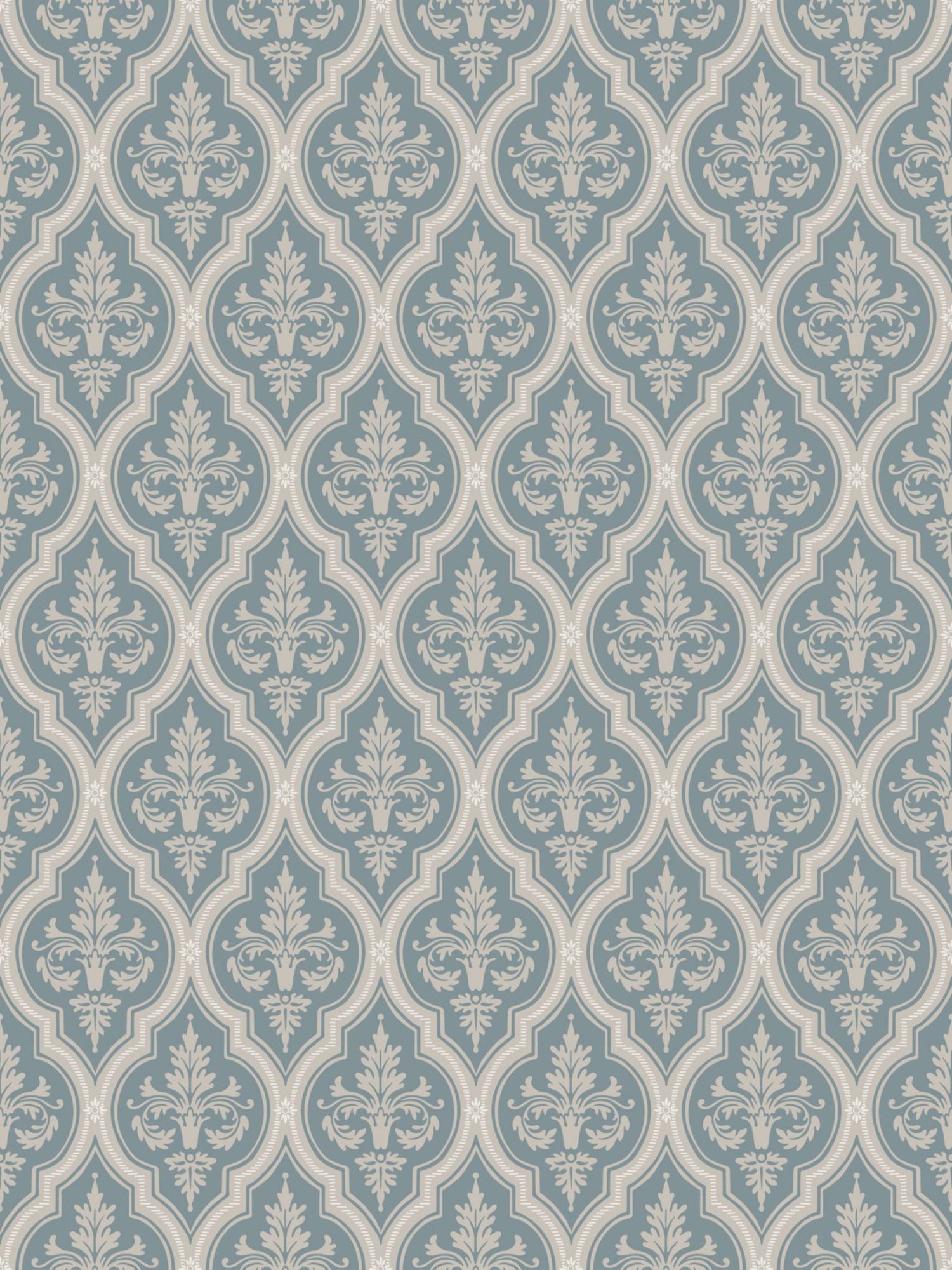 Lillie fabric in indigo blue color - pattern number WSB 00460829 - by Scalamandre in the  collection
