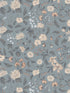 Till Karin wallpaper in folklore blue color - pattern number WSB 006501016 - by Scalamandre in the  collection