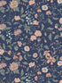 Till Karin wallpaper in midnight blue color - pattern number WSB 006701016 - by Scalamandre in the  collection
