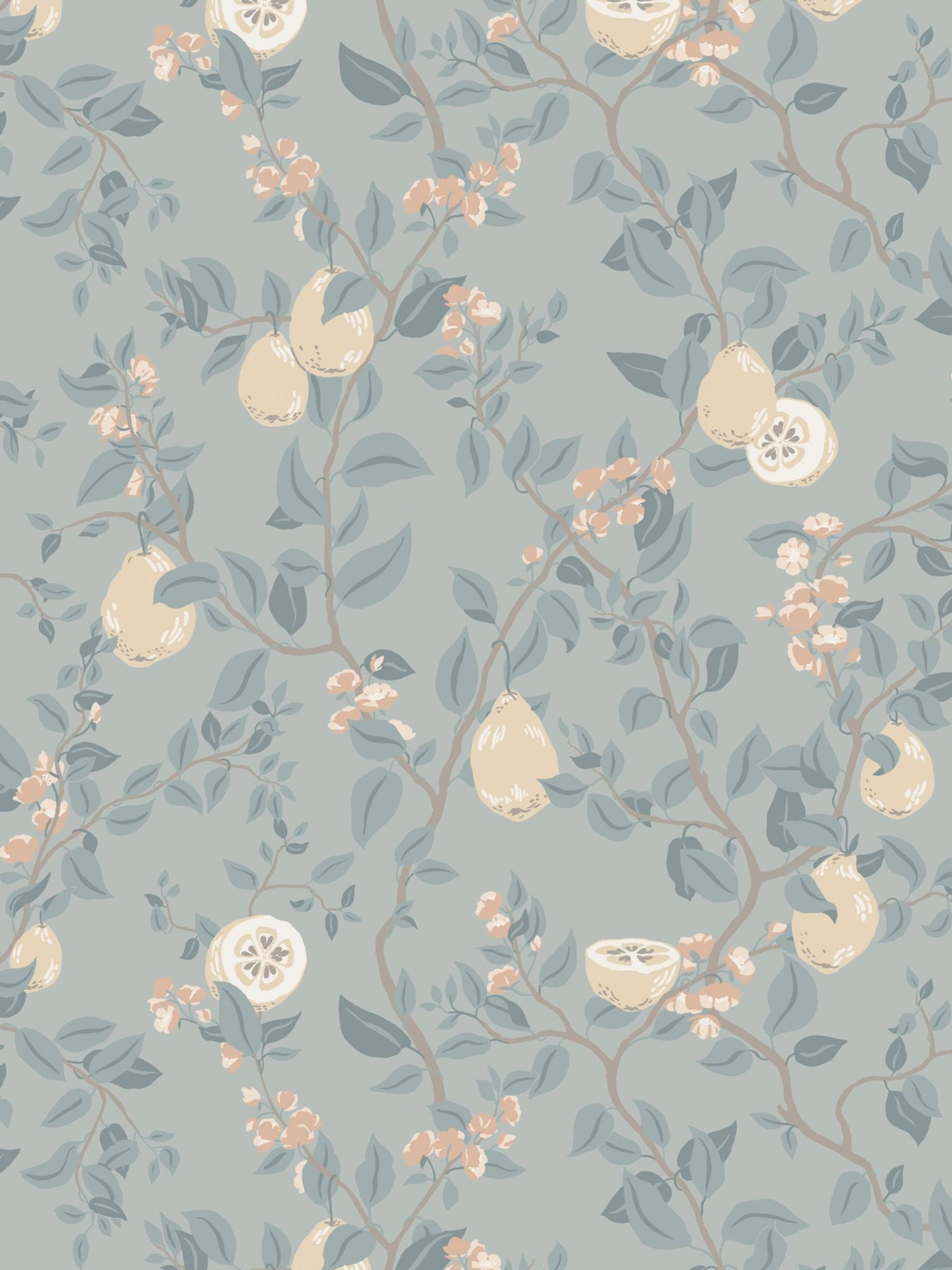 Kvitten fabric in soft blue color - pattern number WSB 00680432 - by Scalamandre in the  collection