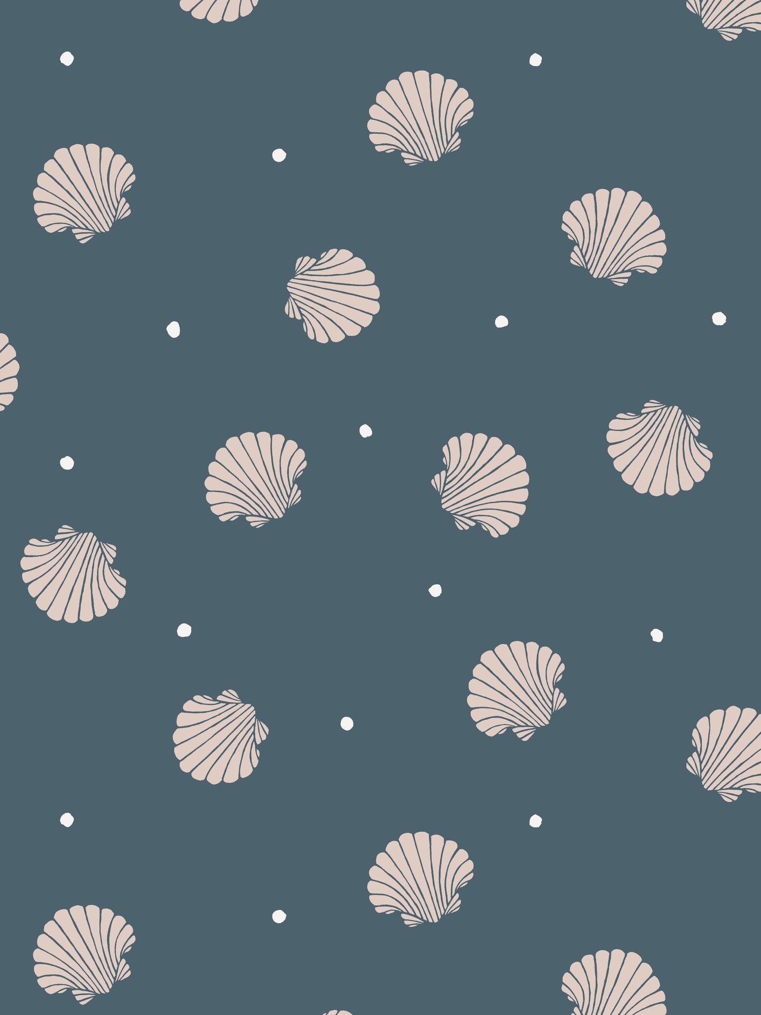 Rio wallpaper in dark blue color - pattern number WSB 00760825 - by Scalamandre in the  collection