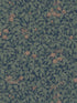 Linnea fabric in midnight blue color - pattern number WSB 00760838 - by Scalamandre in the  collection