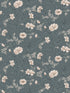Emilie wallpaper in petrol color - pattern number WSB 00770832 - by Scalamandre in the  collection