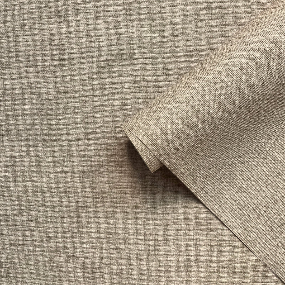 Linen Crosshatch Wallpaper in Beige color - pattern number WT71715 - by Galerie in the Wall Textures collection