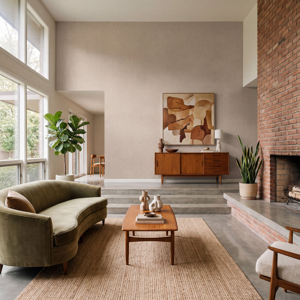 Linen Crosshatch Wallpaper in Beige color - pattern number WT71716 - by Galerie in the Wall Textures collection