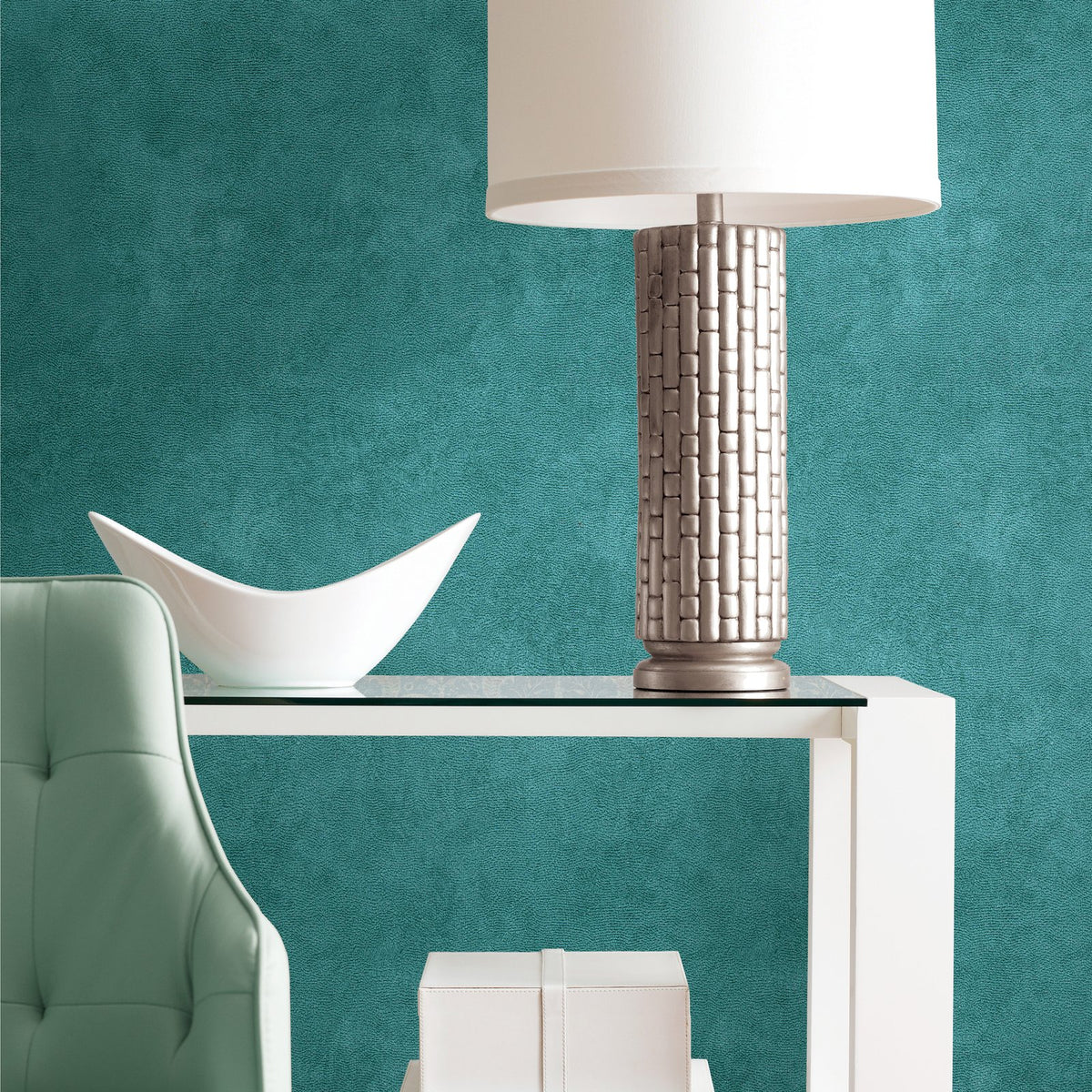 Soft Mottle Wallpaper in Blue color - pattern number WT71718 - by Galerie in the Wall Textures collection