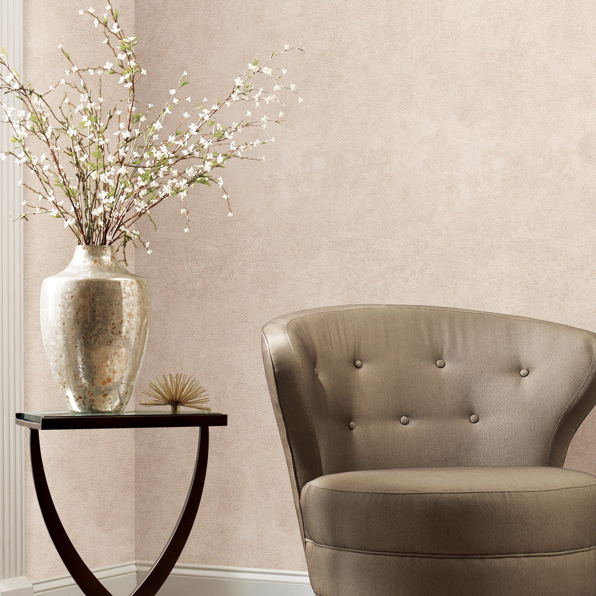 Soft Mottle Wallpaper in Beige color - pattern number WT71722 - by Galerie in the Wall Textures collection