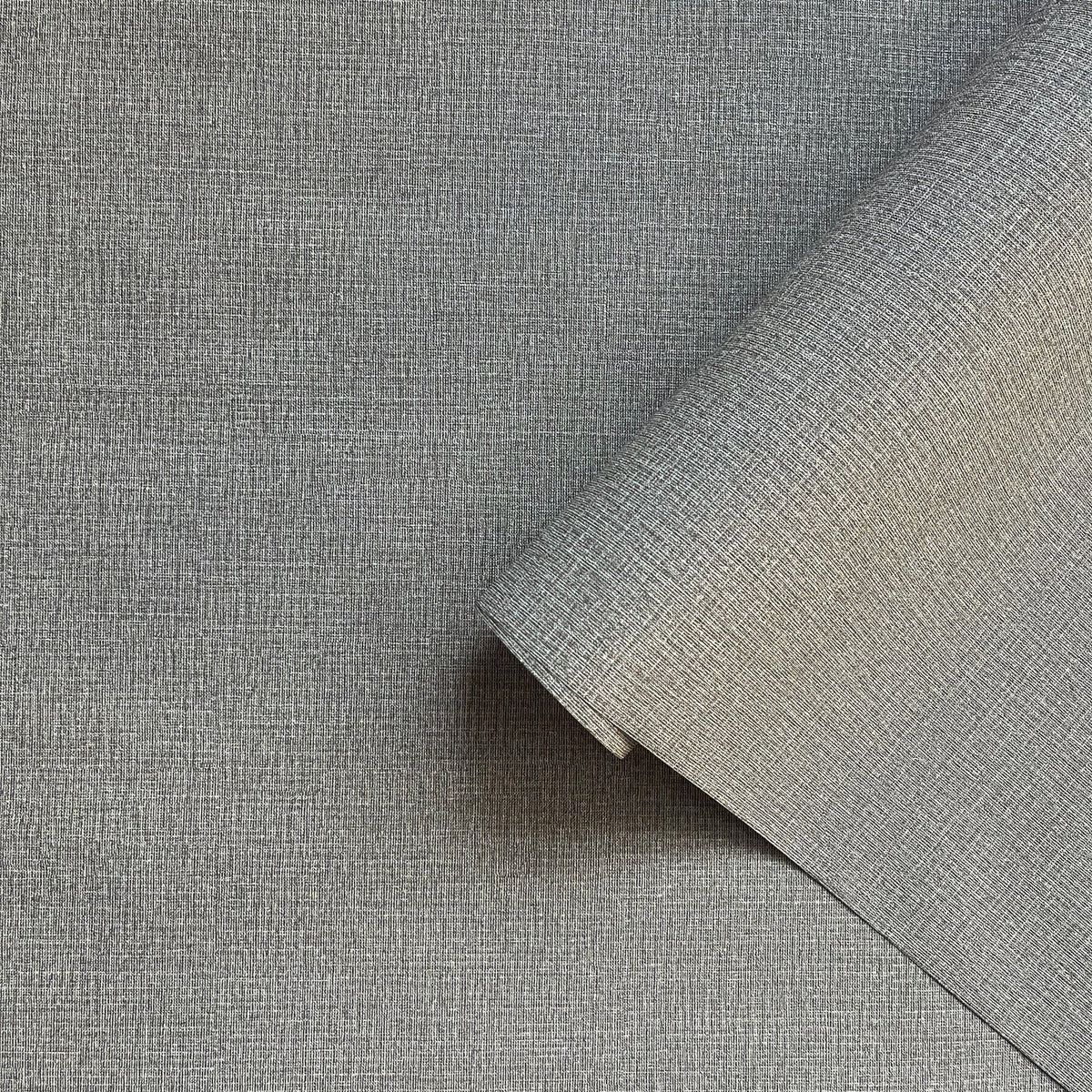 Textile Grid Wallpaper in Silver Grey color - pattern number WT71726 - by Galerie in the Wall Textures collection