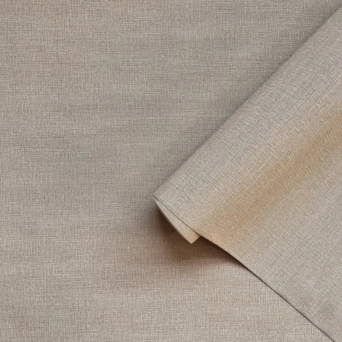 Textile Grid Wallpaper in Beige color - pattern number WT71734 - by Galerie in the Wall Textures collection