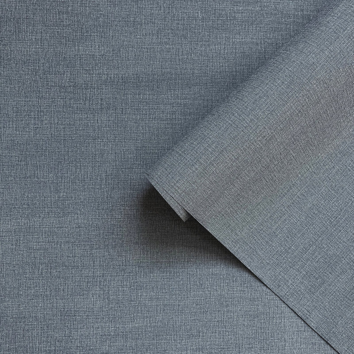 Textile Grid Wallpaper in Blue color - pattern number WT71742 - by Galerie in the Wall Textures collection
