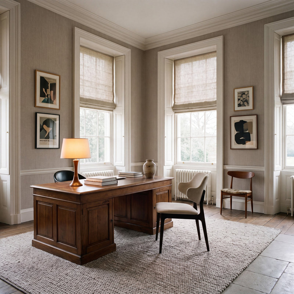 Vertical Streak Wallpaper in Beige color - pattern number WT71755 - by Galerie in the Wall Textures collection