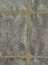 Silver Leaf Squares wallpaper in silver on gold color - pattern number WTO GA52 - by Scalamandre in the  collection