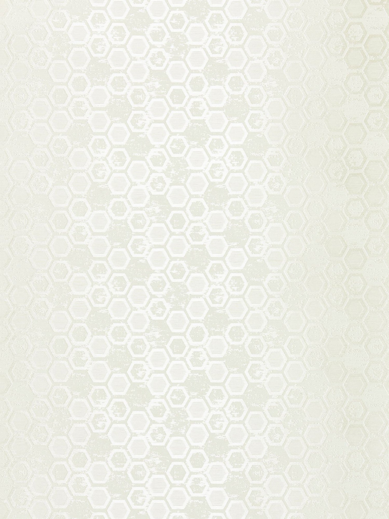 Hexagon Inspiration fabric in ivory color - pattern number WTT 661420 - by Scalamandre in the  collection