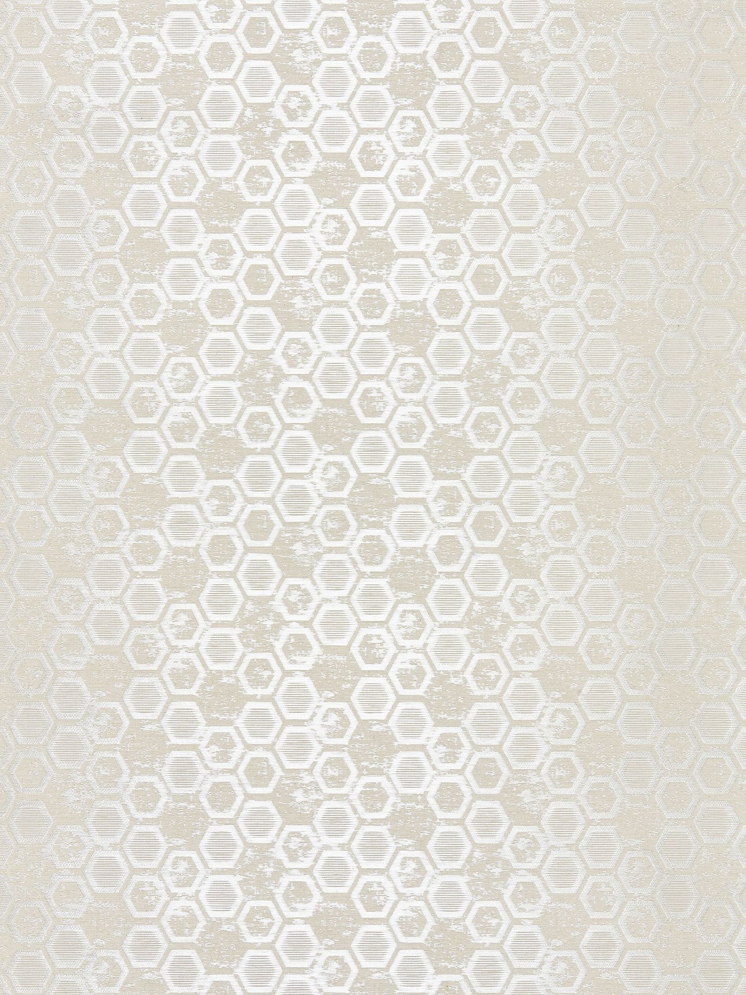 Hexagon Inspiration fabric in sand color - pattern number WTT 661422 - by Scalamandre in the  collection