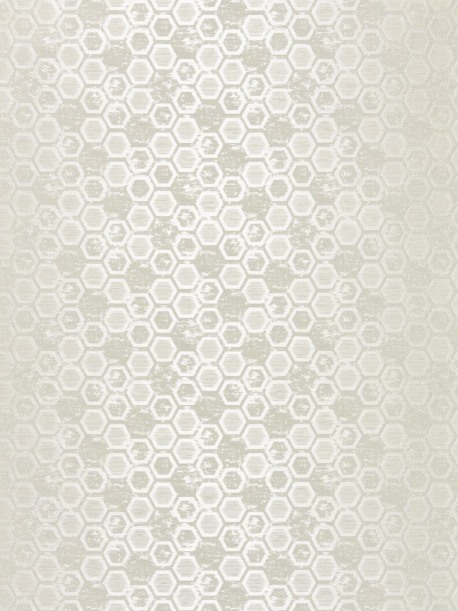 Hexagon Inspiration fabric in stone color - pattern number WTT 661424 - by Scalamandre in the  collection