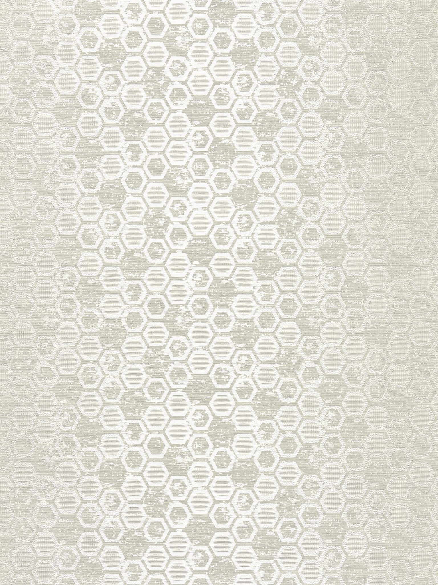 Hexagon Inspiration fabric in stone color - pattern number WTT 661424 - by Scalamandre in the  collection