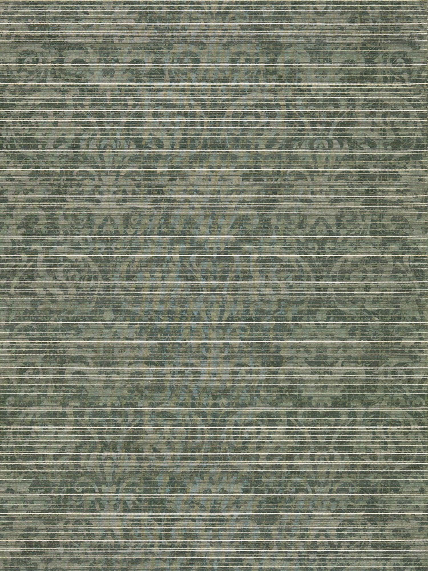 Venetian Heritage wallpaper in forest color - pattern number WTT 661564 - by Scalamandre in the  collection