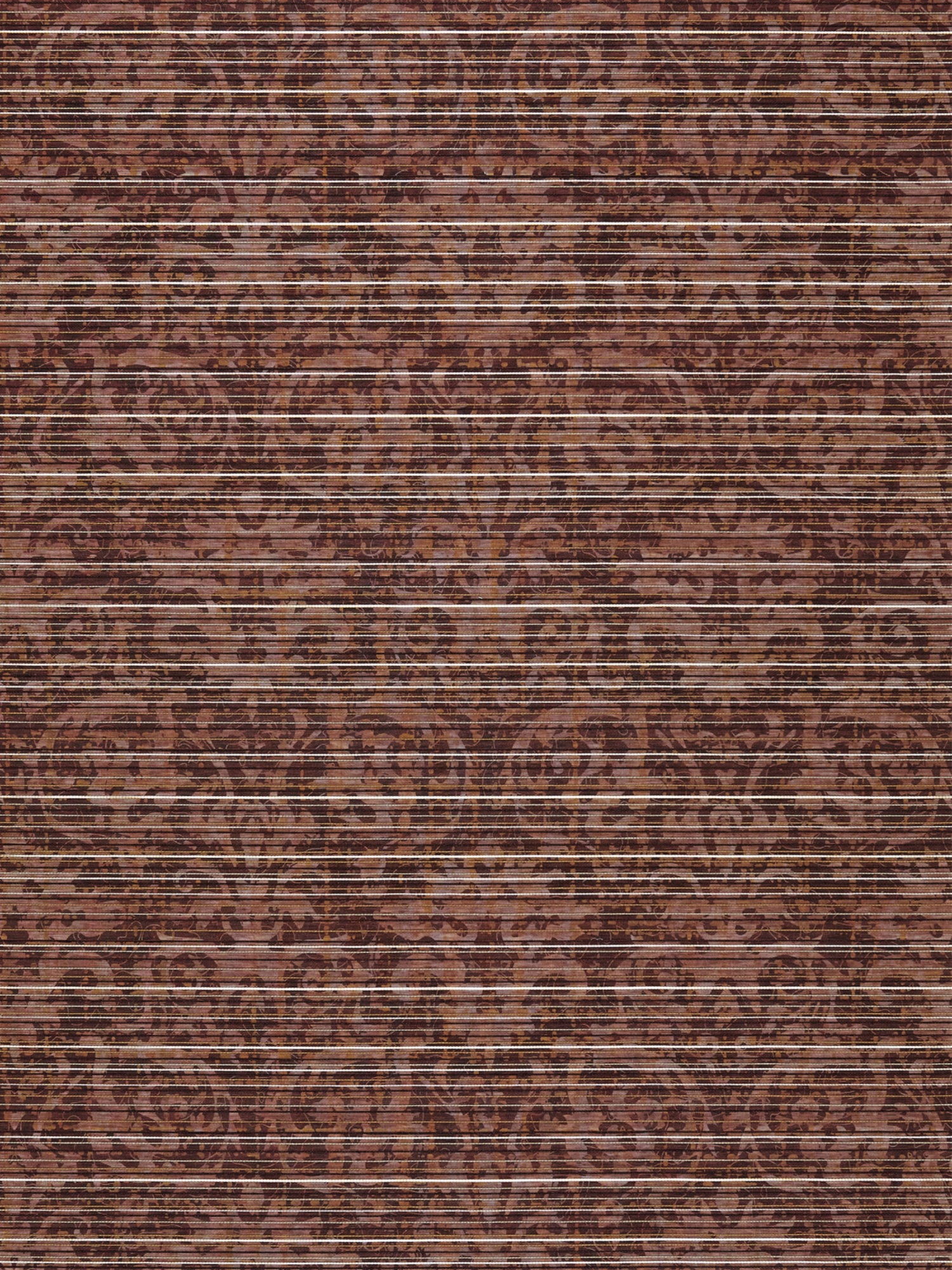 Venetian Heritage wallpaper in brick color - pattern number WTT 661566 - by Scalamandre in the  collection