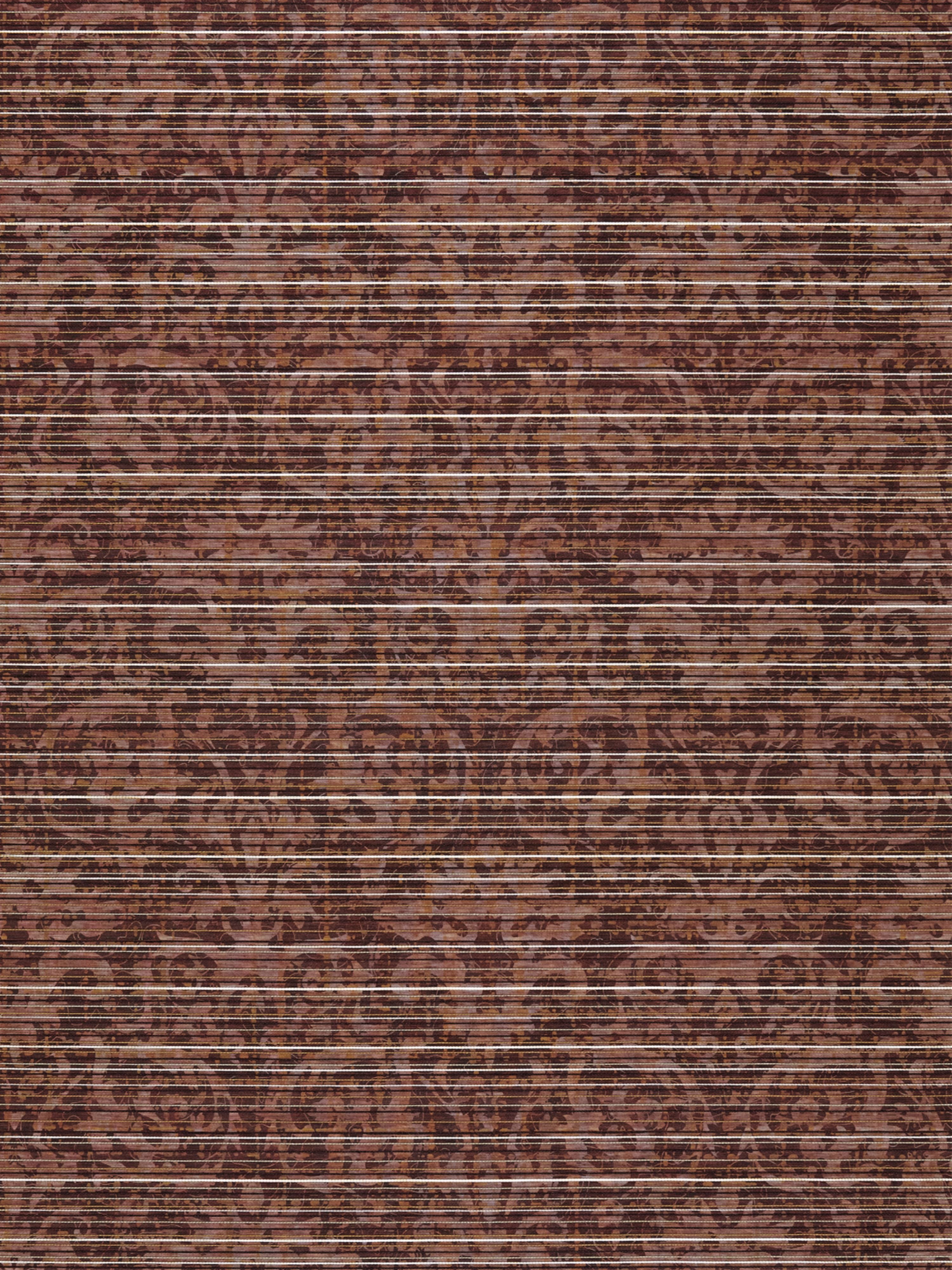 Venetian Heritage wallpaper in brick color - pattern number WTT 661566 - by Scalamandre in the  collection