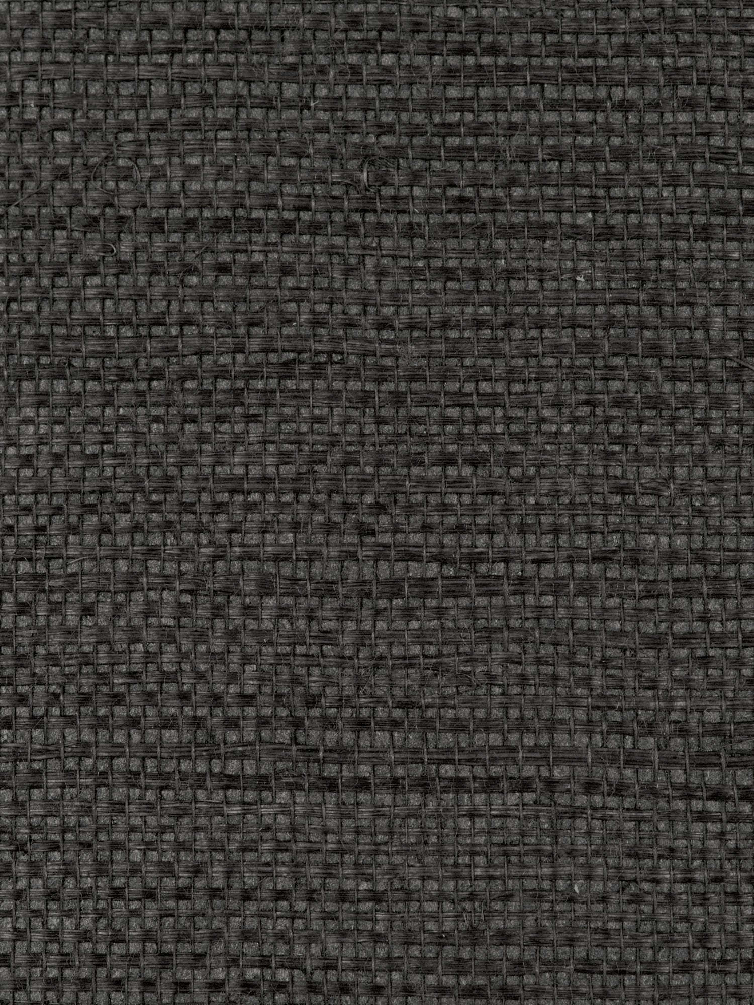 Simply Sisal wallpaper in noir color - pattern number WTW 0406SIMP - by Scalamandre in the  collection