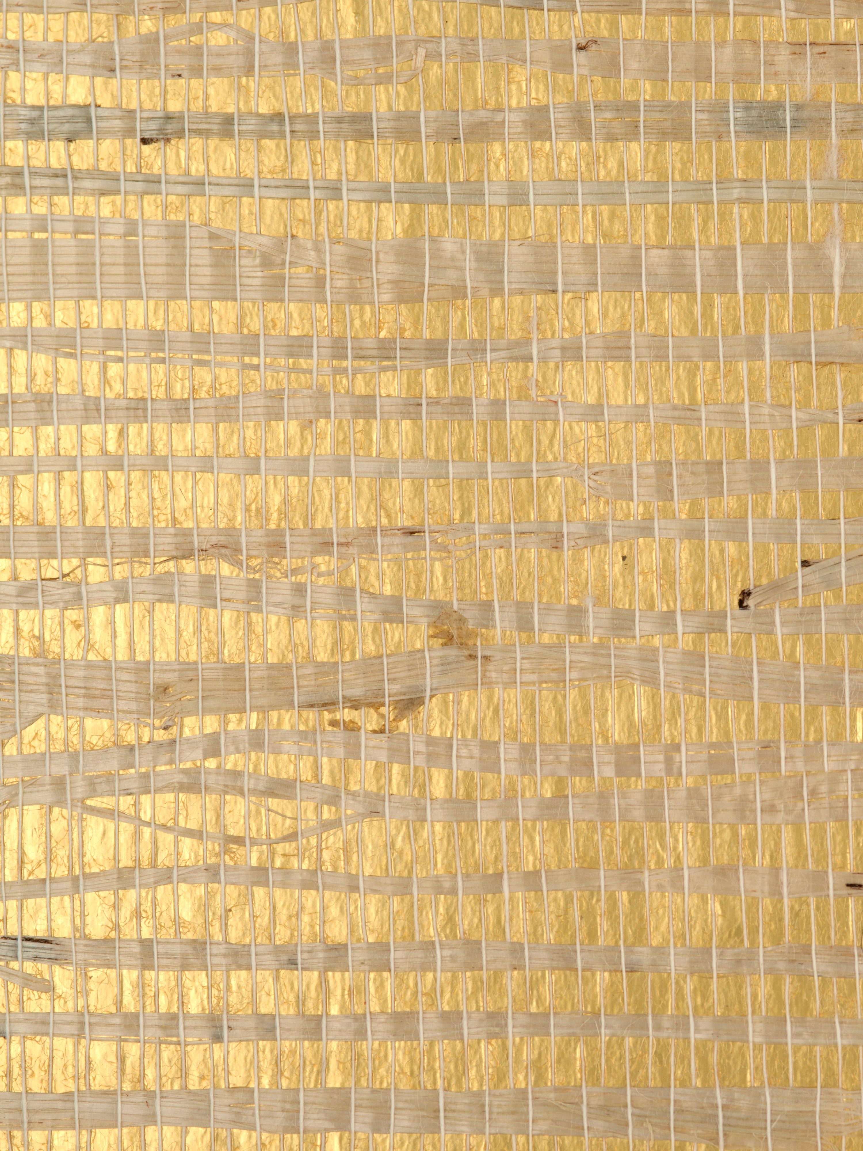 Delilah wallpaper in gold color - pattern number WTW 0423DELI - by Scalamandre in the  collection