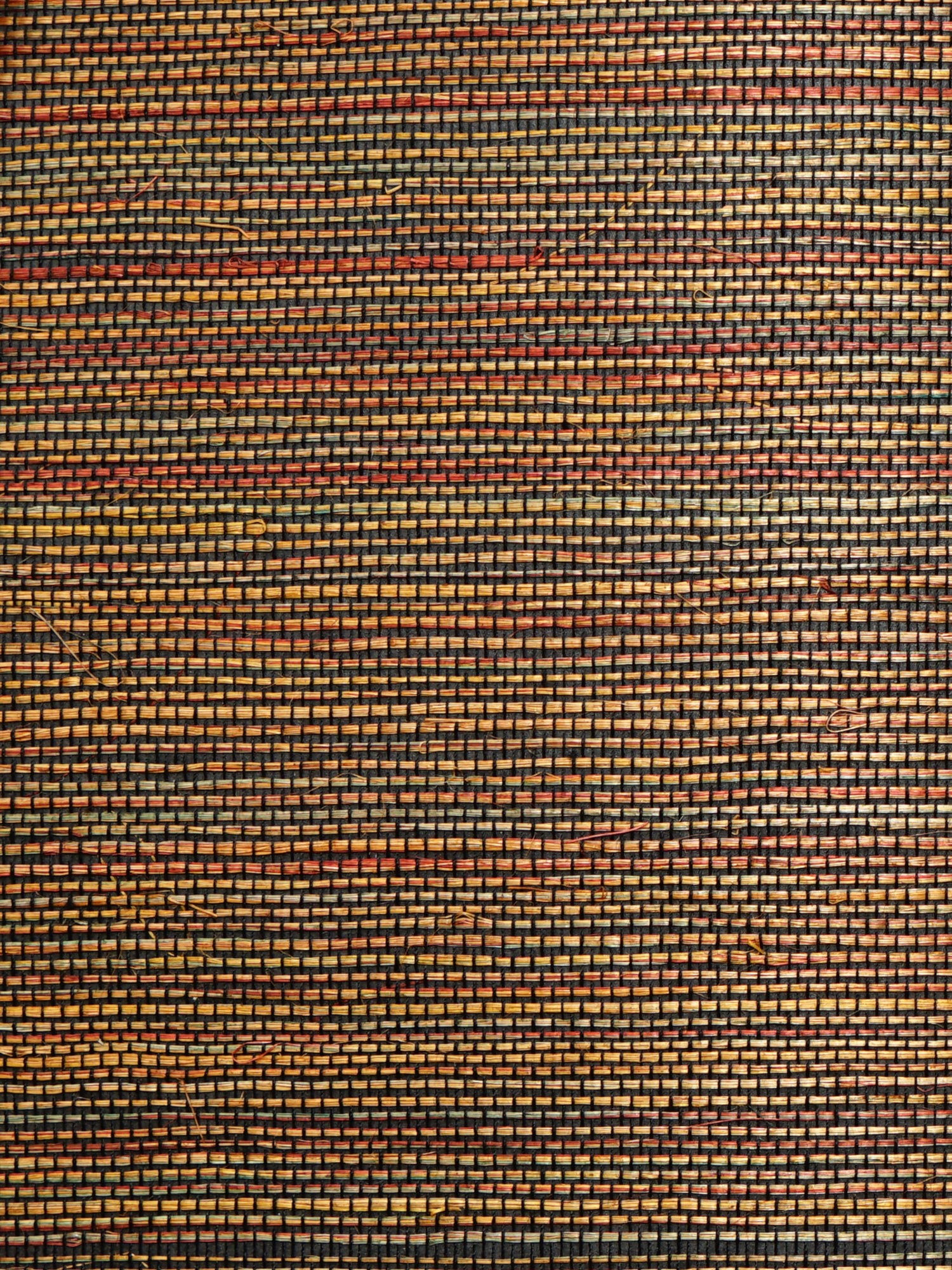 Organic Sisal Multi wallpaper in sunset color - pattern number WTW GT3962 - by Scalamandre in the  collection
