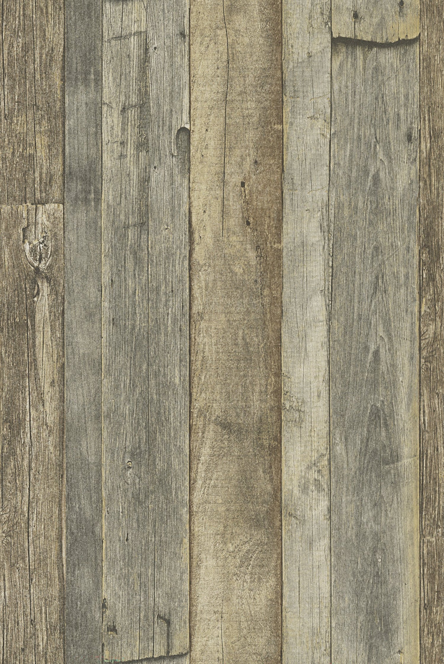 Reclaimed Wood Effect Motif wallpaper in bronze brown color - pattern number WW22211 - by Galerie in the The Woods and Wicker collection