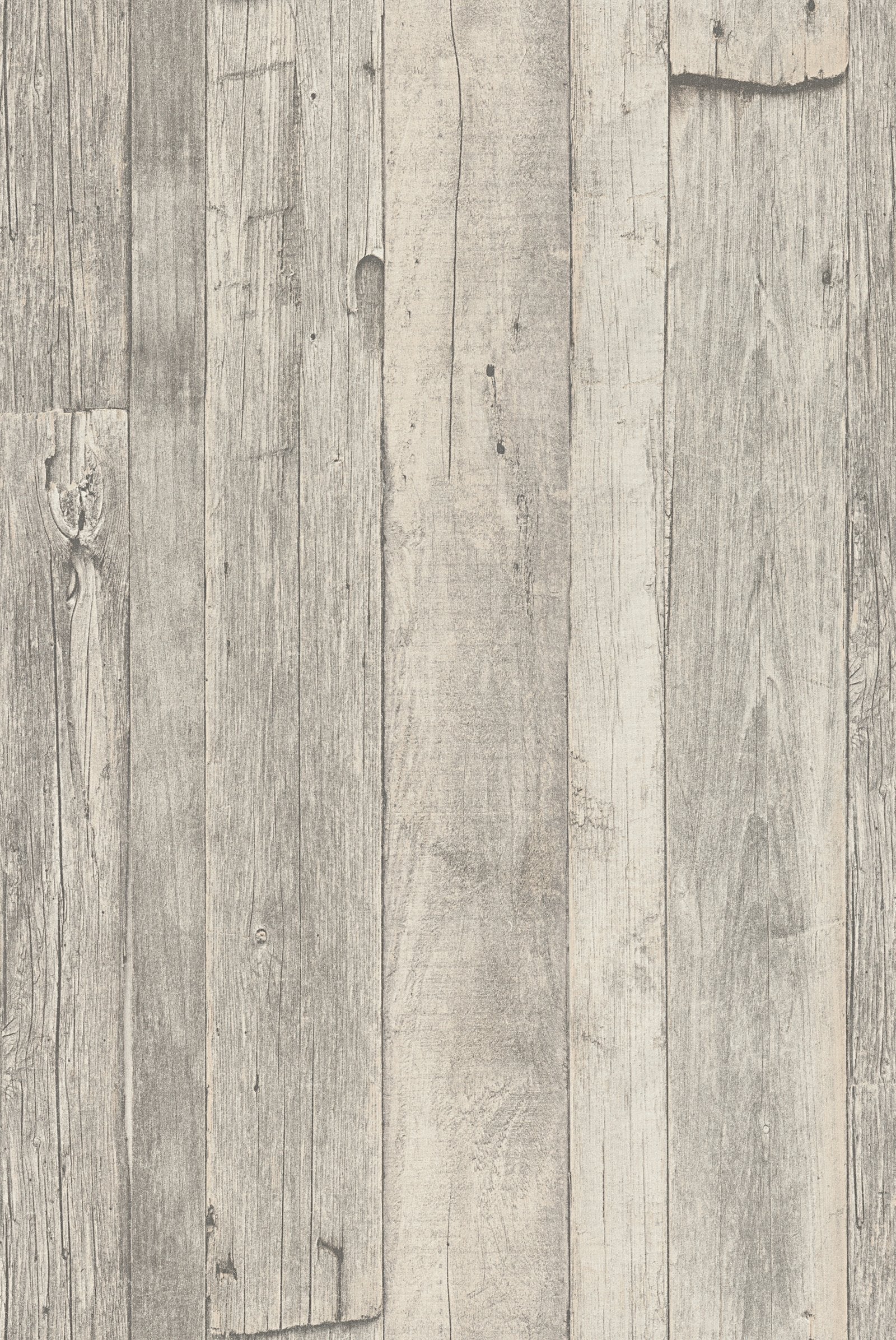 Reclaimed Wood Effect Motif wallpaper in beige color - pattern number WW22212 - by Galerie in the The Woods and Wicker collection