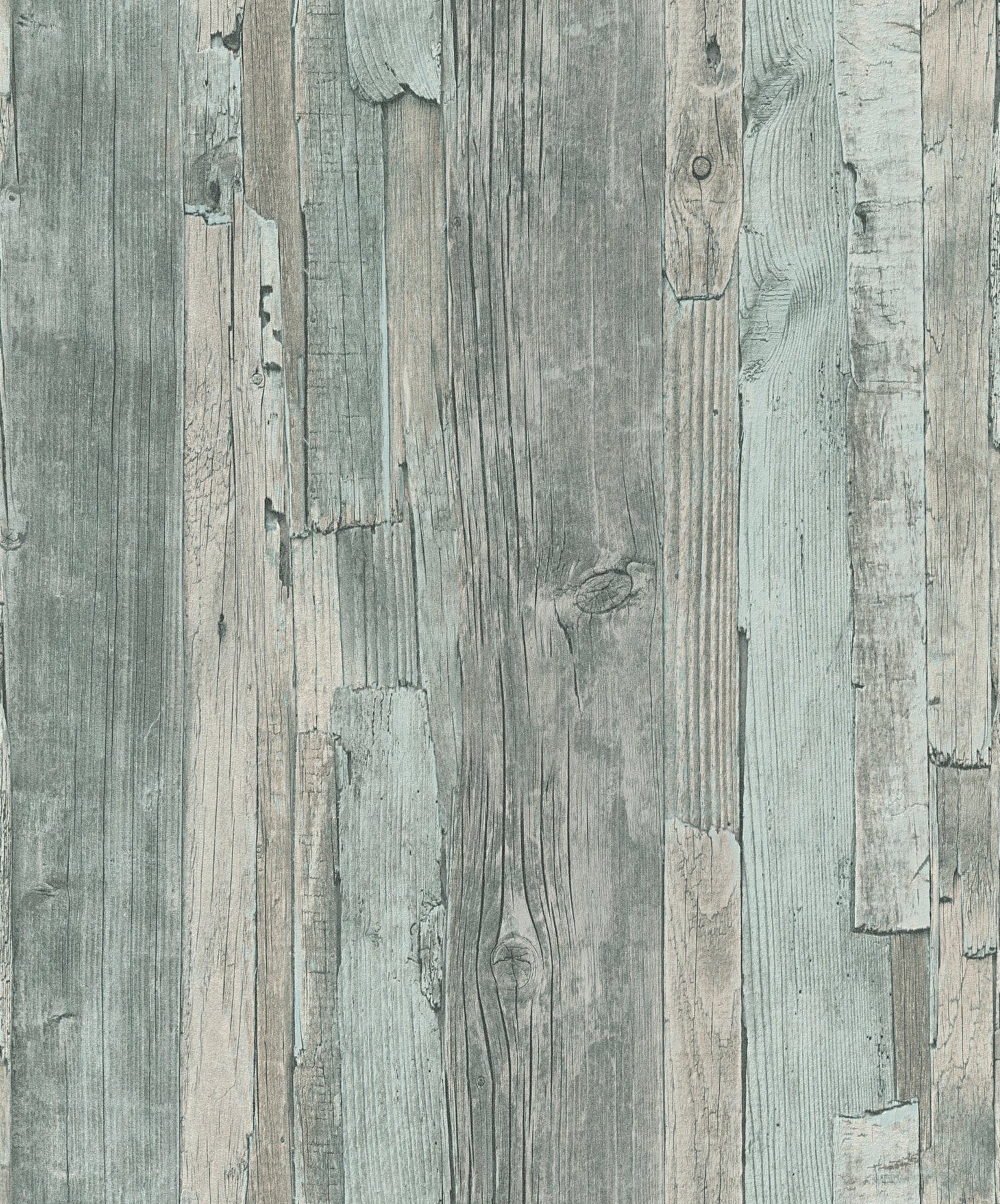 Drift Wood Effect Motif wallpaper in green color - pattern number WW22214 - by Galerie in the The Woods and Wicker collection