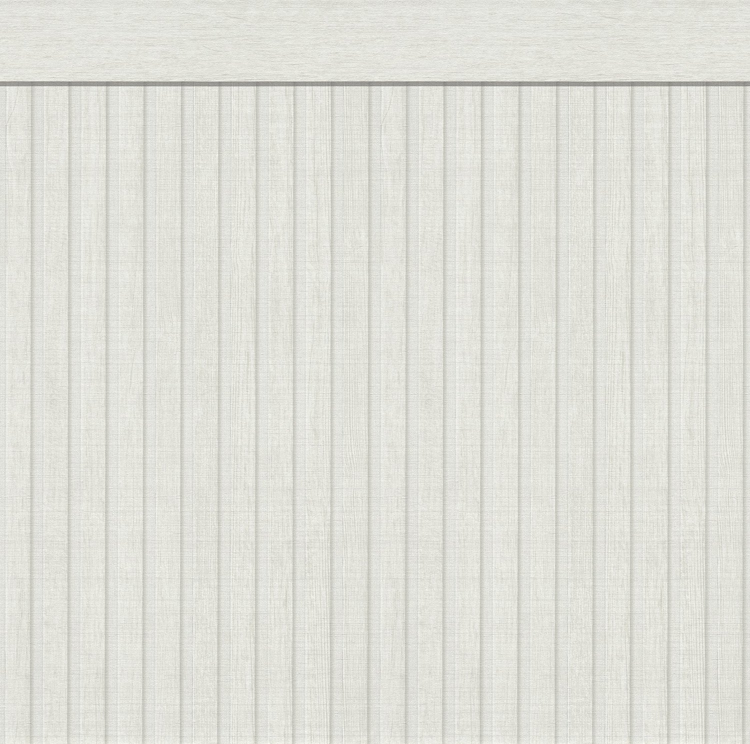 Dado Panel Effect Motif mural in silver grey color - pattern number WW22224 - by Galerie in the The Woods and Wicker collection
