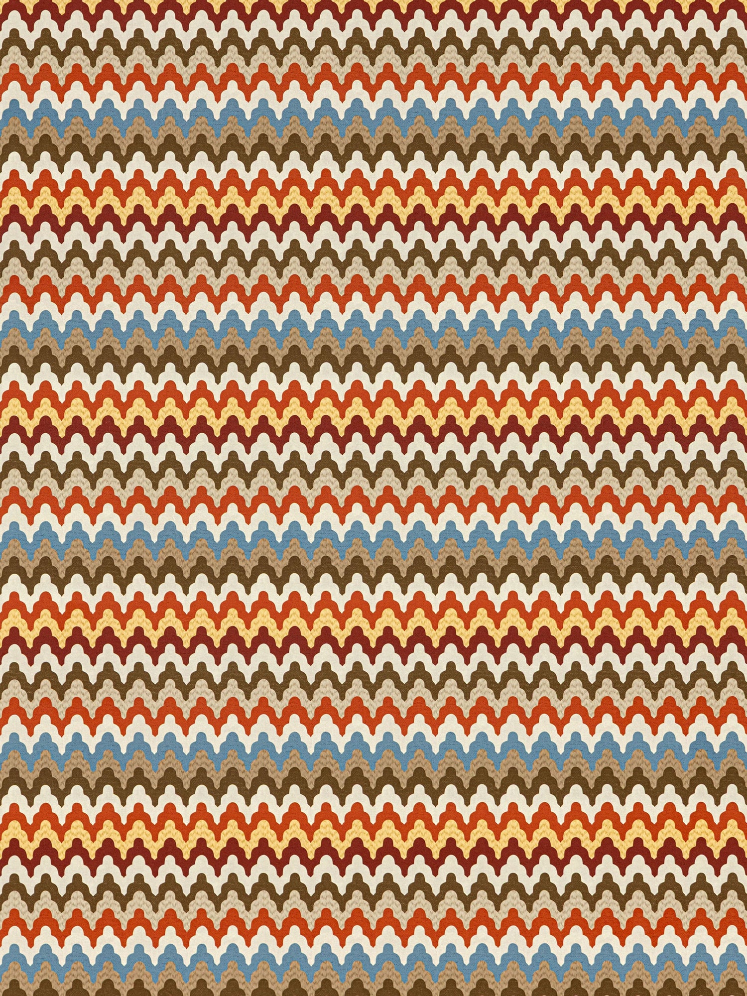 Rainbow Mountain wallpaper in autumn color - pattern number WW WP88607D0001 - by Scalamandre in the  collection