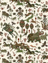 Legends wallpaper in olive adobe color - pattern number WW WP88606D0002 - by Scalamandre in the  collection