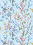 Potpourri wallpaper in bluebell color - pattern number WW WP88604D0005 - by Scalamandre in the  collection
