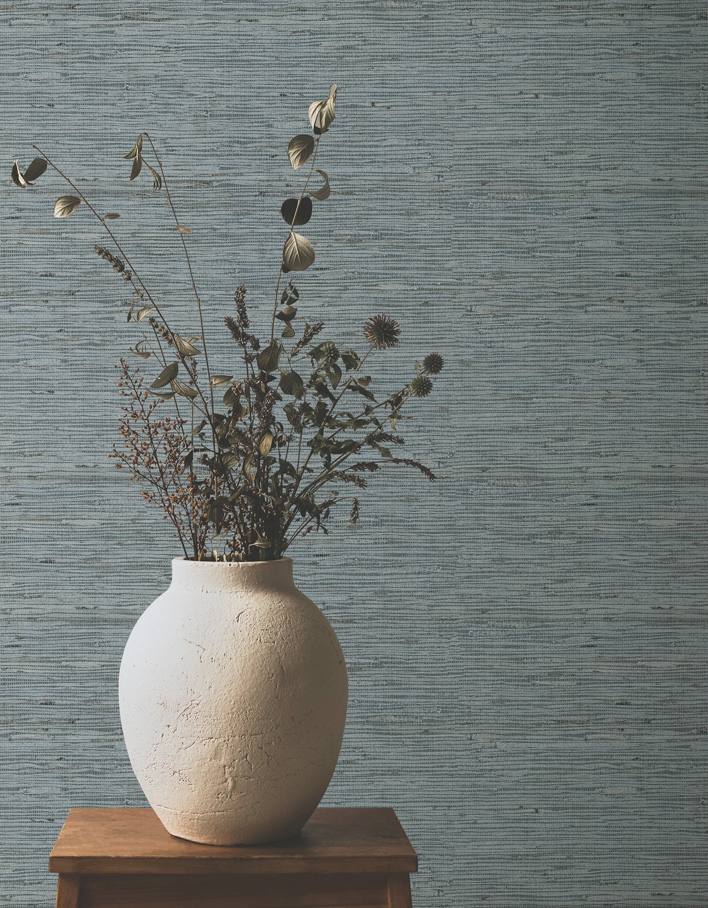 Oceanside Grass wallpaper in grey mist color - pattern number YGL7007 - by Ronald Redding in the Natural Palette Resource collection