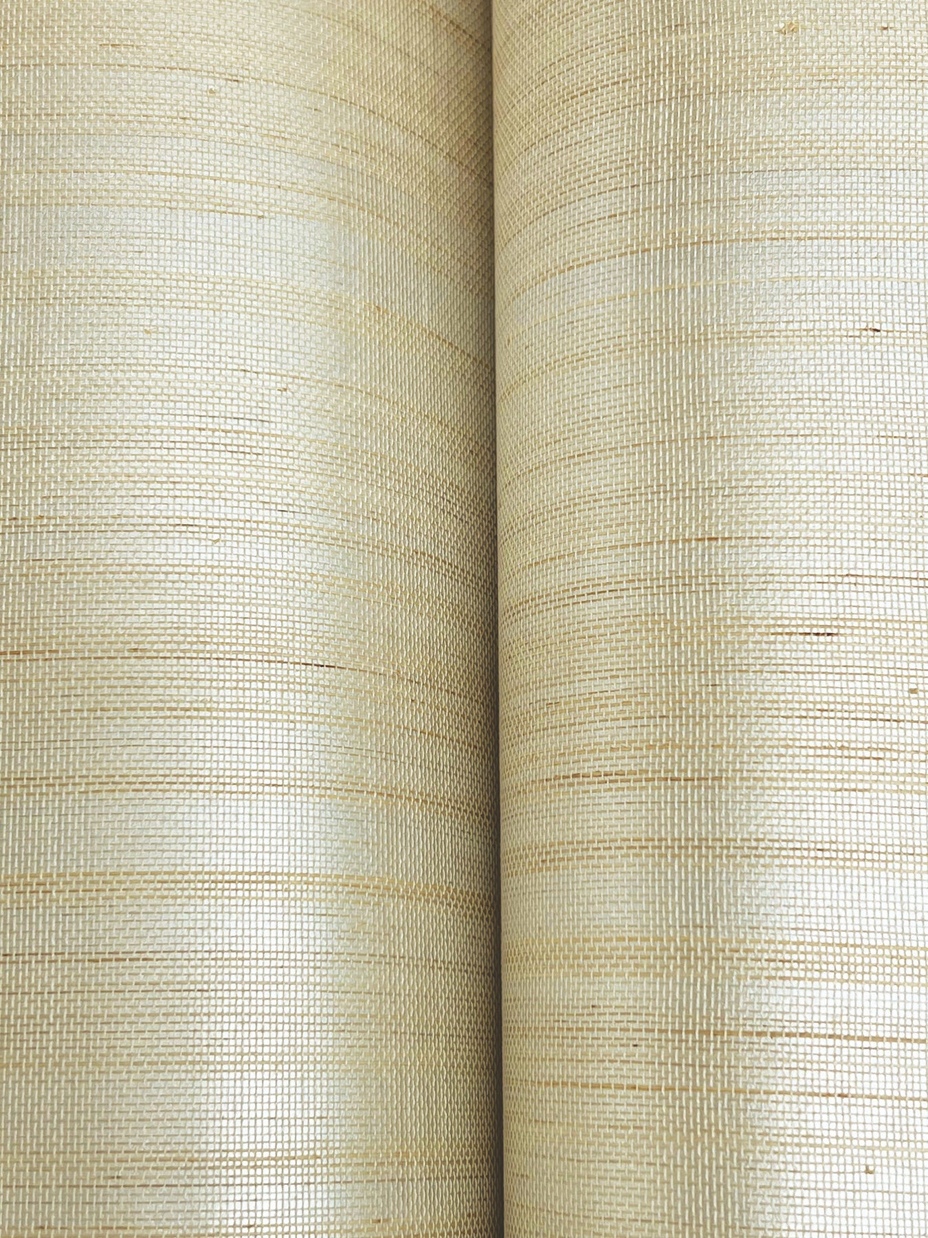 Tailored Abaca wallpaper in white pearl color - pattern number YGL7021 - by Ronald Redding in the Natural Palette Resource collection