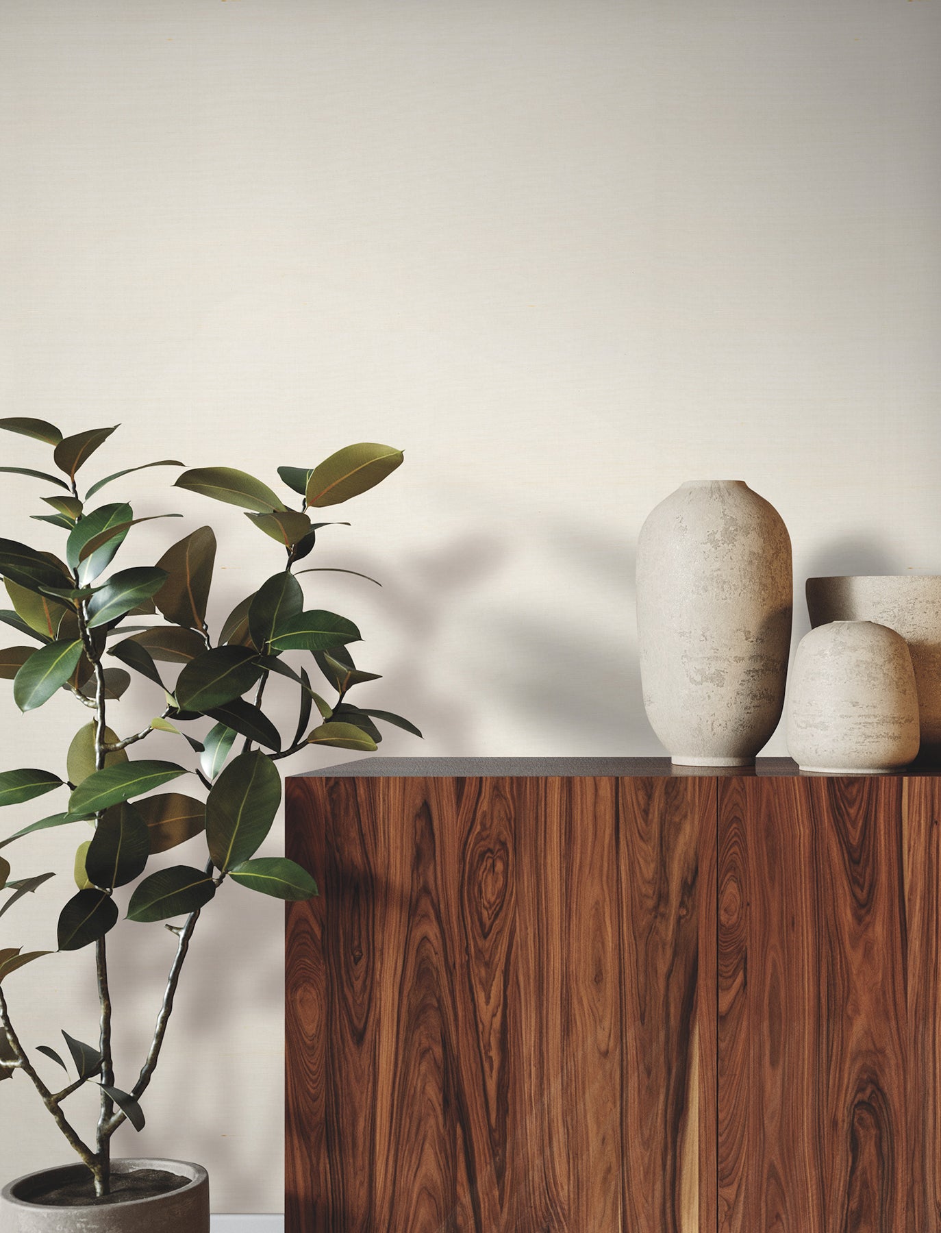 Silk Road wallpaper in magnolia color - pattern number YGL7022 - by Ronald Redding in the Natural Palette Resource collection