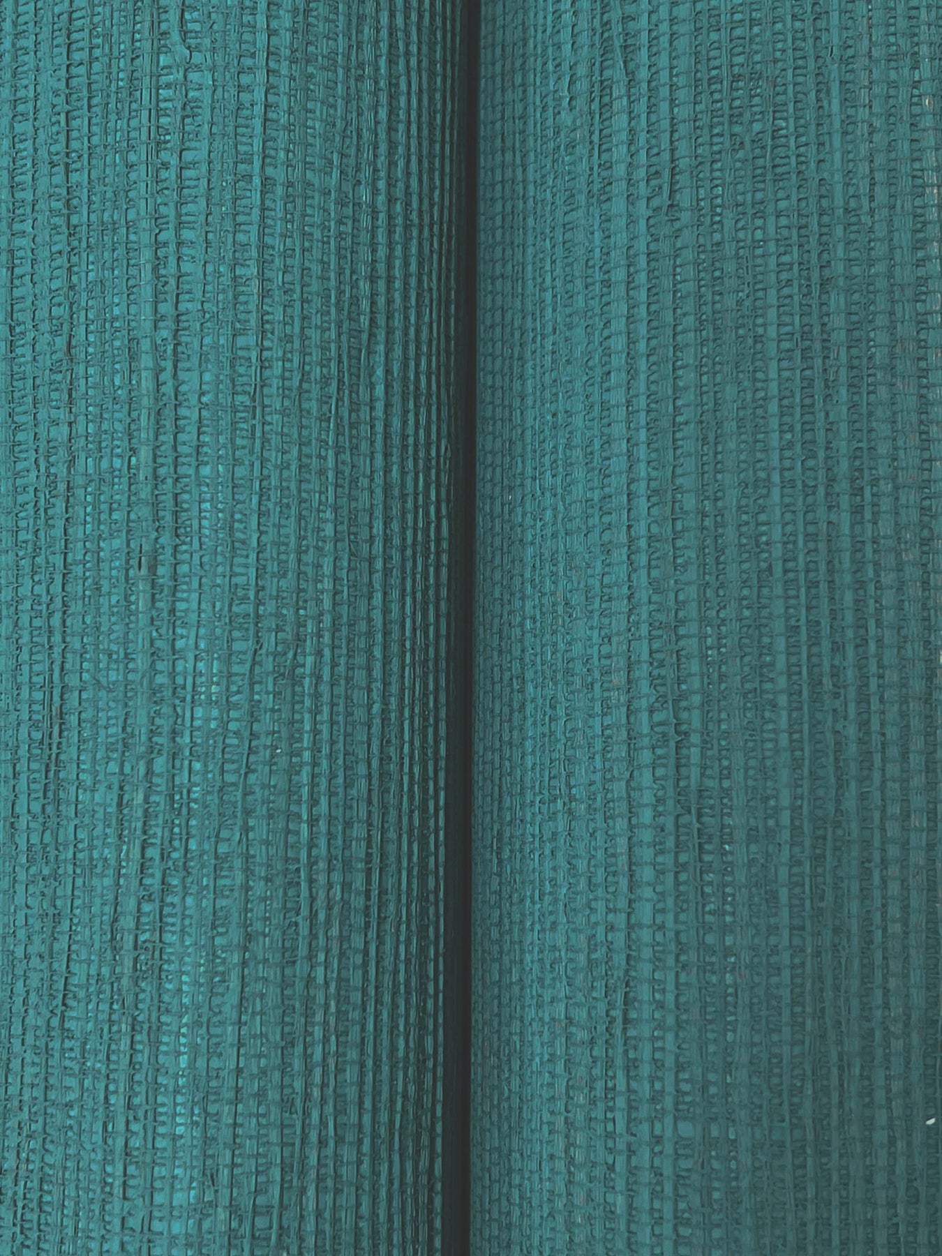 Painted Hemp wallpaper in peacock color - pattern number YGL7033 - by Ronald Redding in the Natural Palette Resource collection