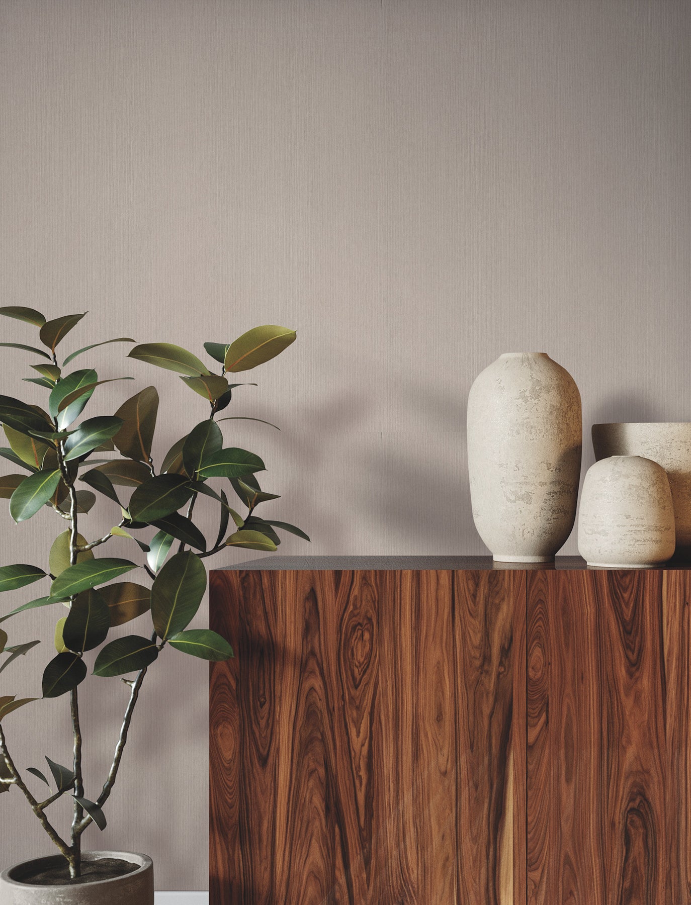 Cotton Yarn wallpaper in fawn color - pattern number YGL7047 - by Ronald Redding in the Natural Palette Resource collection