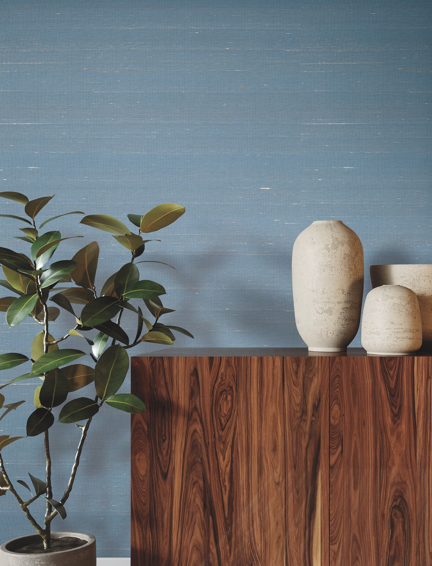 Silk Road wallpaper in sky color - pattern number YGL7053 - by Ronald Redding in the Natural Palette Resource collection