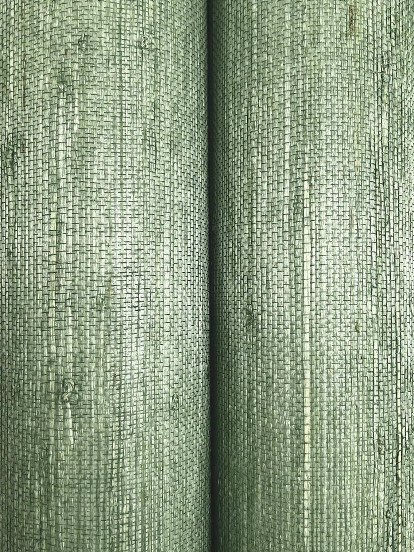Horizontal Jute wallpaper in evergreen color - pattern number YGL7068 - by Ronald Redding in the Natural Palette Resource collection