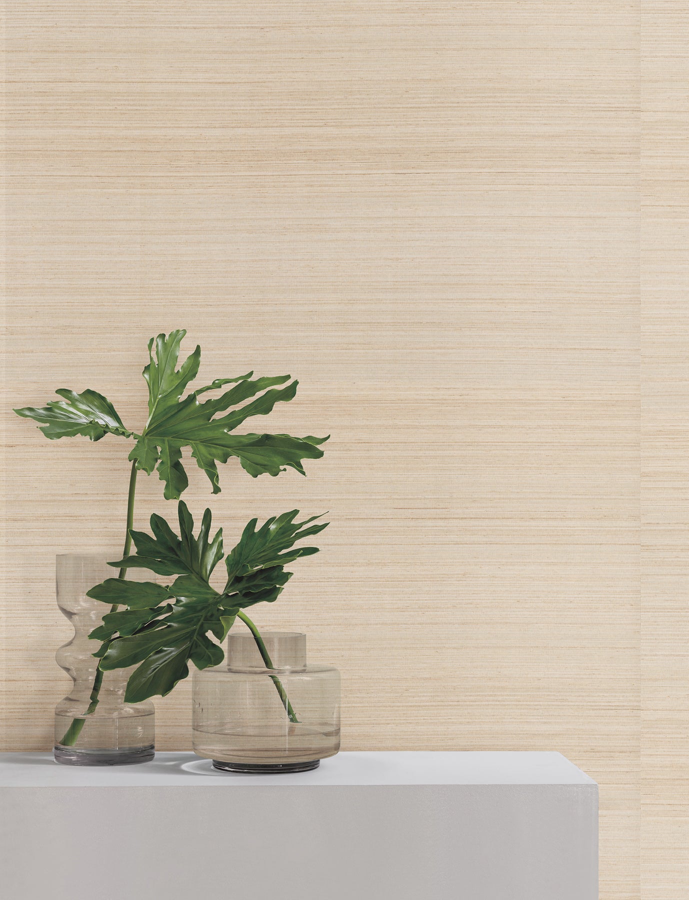 Horizon Abaca wallpaper in shell color - pattern number YGL7072 - by Ronald Redding in the Natural Palette Resource collection