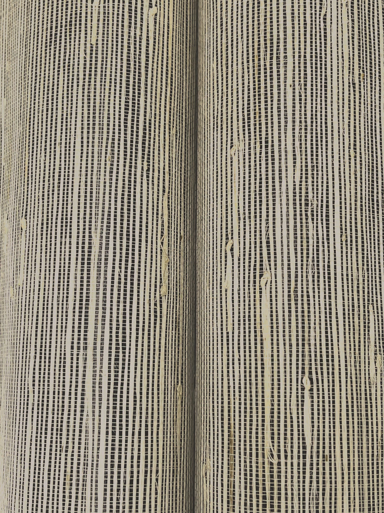 Horizontal Jute wallpaper in black natural color - pattern number YGL7075 - by Ronald Redding in the Natural Palette Resource collection
