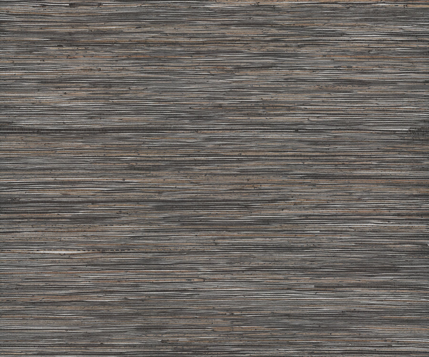 Shimmering Hemp wallpaper in black silver color - pattern number YGL7077 - by Ronald Redding in the Natural Palette Resource collection