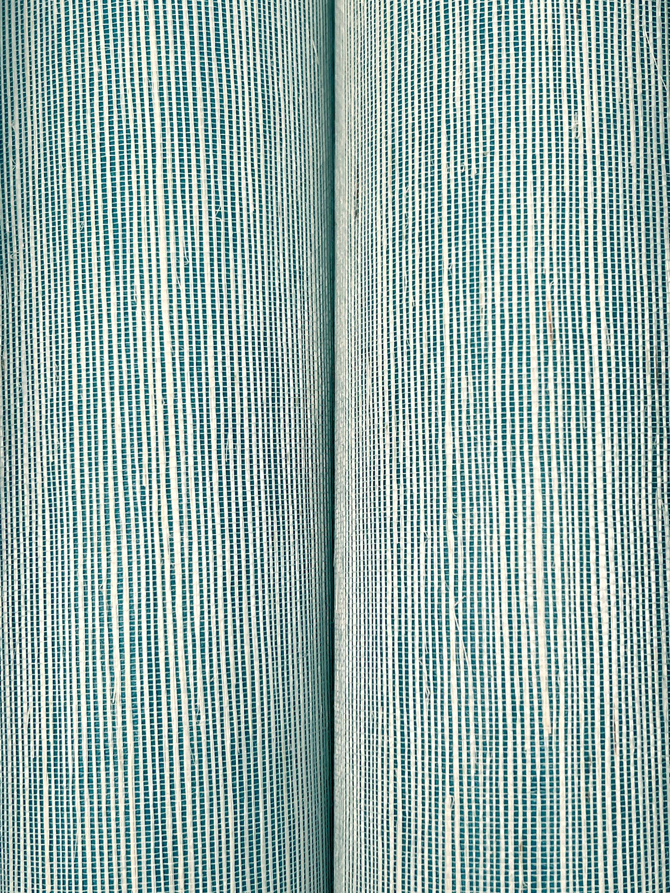 Maguey Sisal wallpaper in vanilla turquoise color - pattern number YGL7086 - by Ronald Redding in the Natural Palette Resource collection