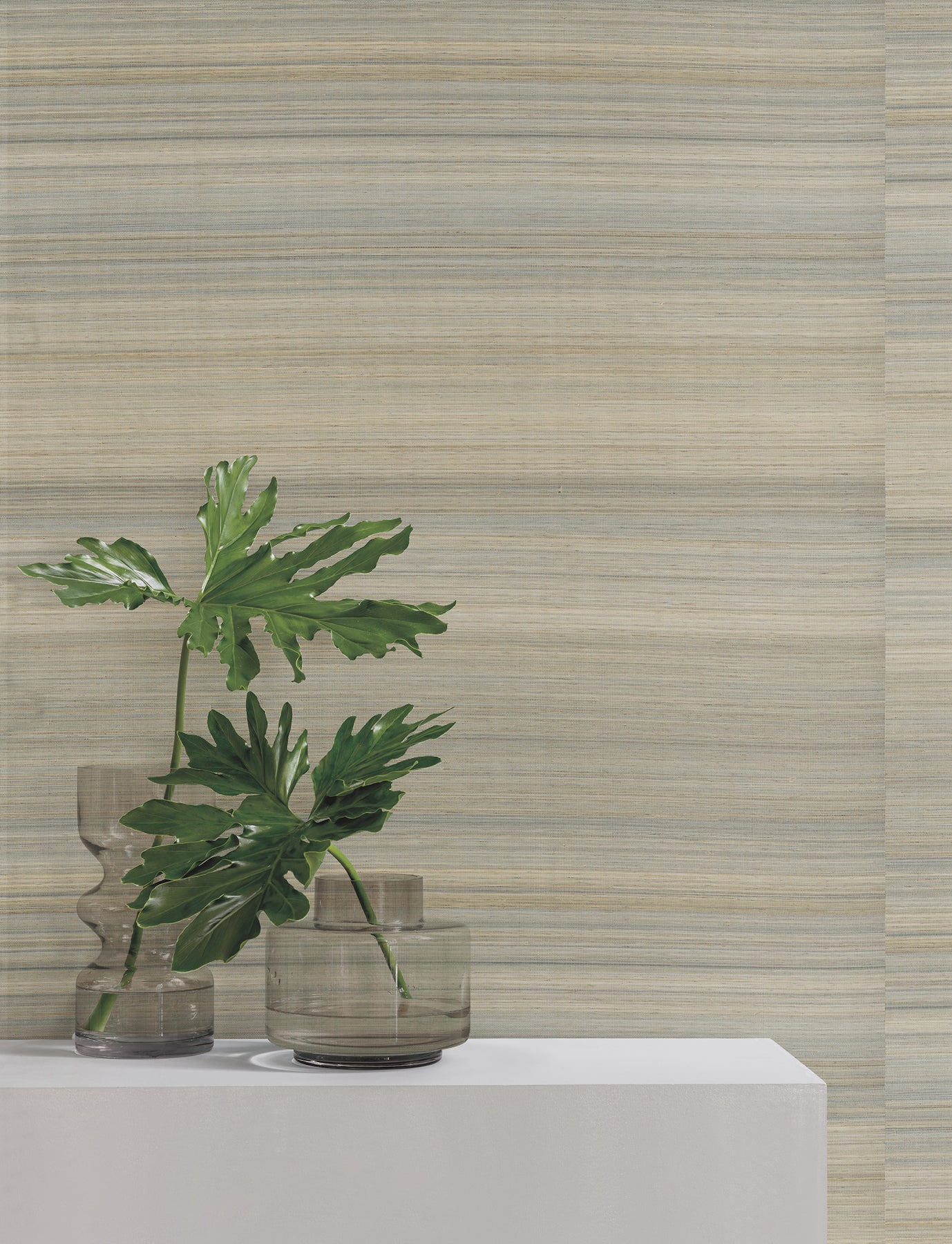 Horizon Abaca wallpaper in latte color - pattern number YGL7091 - by Ronald Redding in the Natural Palette Resource collection